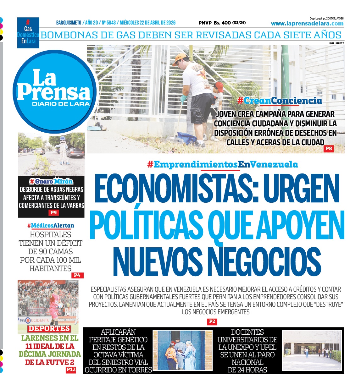 Prensa de Lara