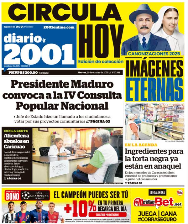 Diario 2001