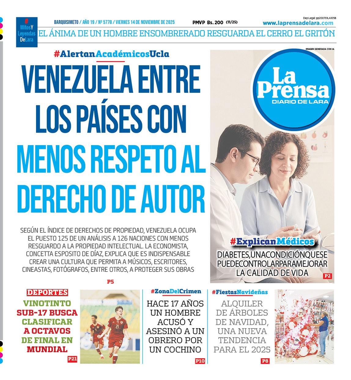 Prensa de Lara