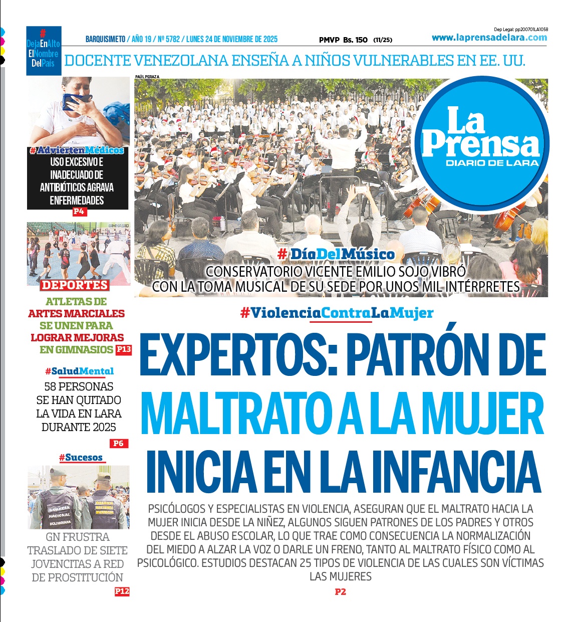 Prensa de Lara