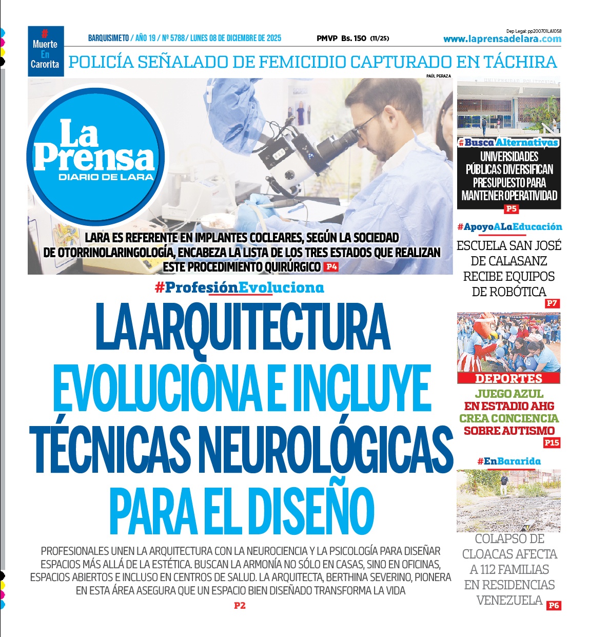 Prensa de Lara