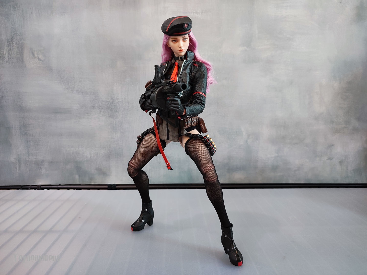 Pop Toys 1/6th Scale BG-001 Battle Angel Series Black Fire