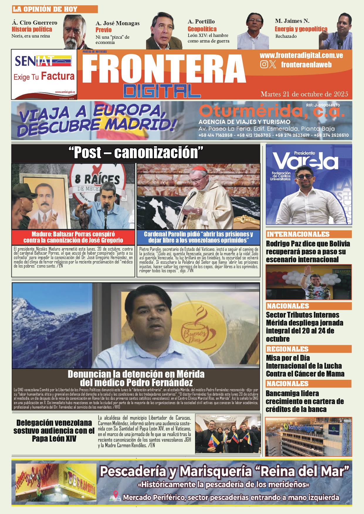 Diario Frontera Mérida
