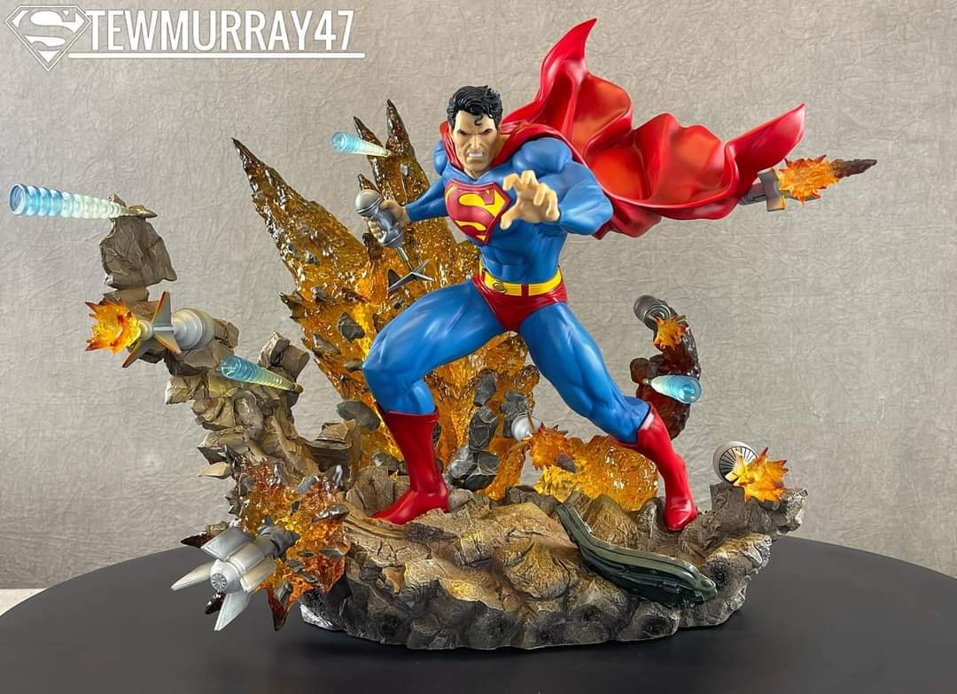 Statue Oniri Creations – Superman For Tomorrow – Figurine Officielle En Résine (neuve, Scellée)
