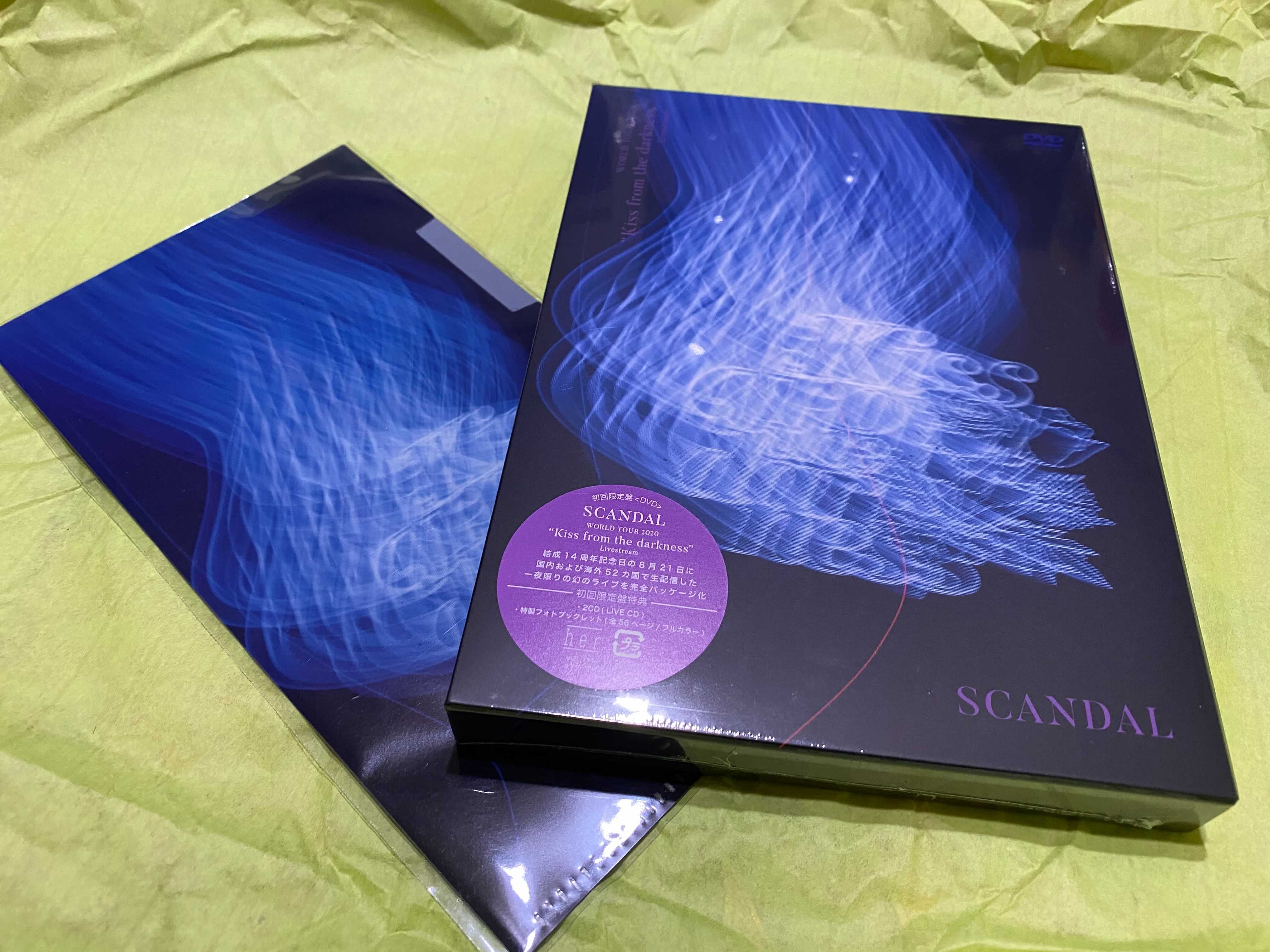 SCANDAL WORLD TOUR 2020 "Kiss from the darkness" Livestream(初回限定盤)(Blu-ray+2CD+特製フォトブックレット) SCANDAL WORLD TOUR 2020 