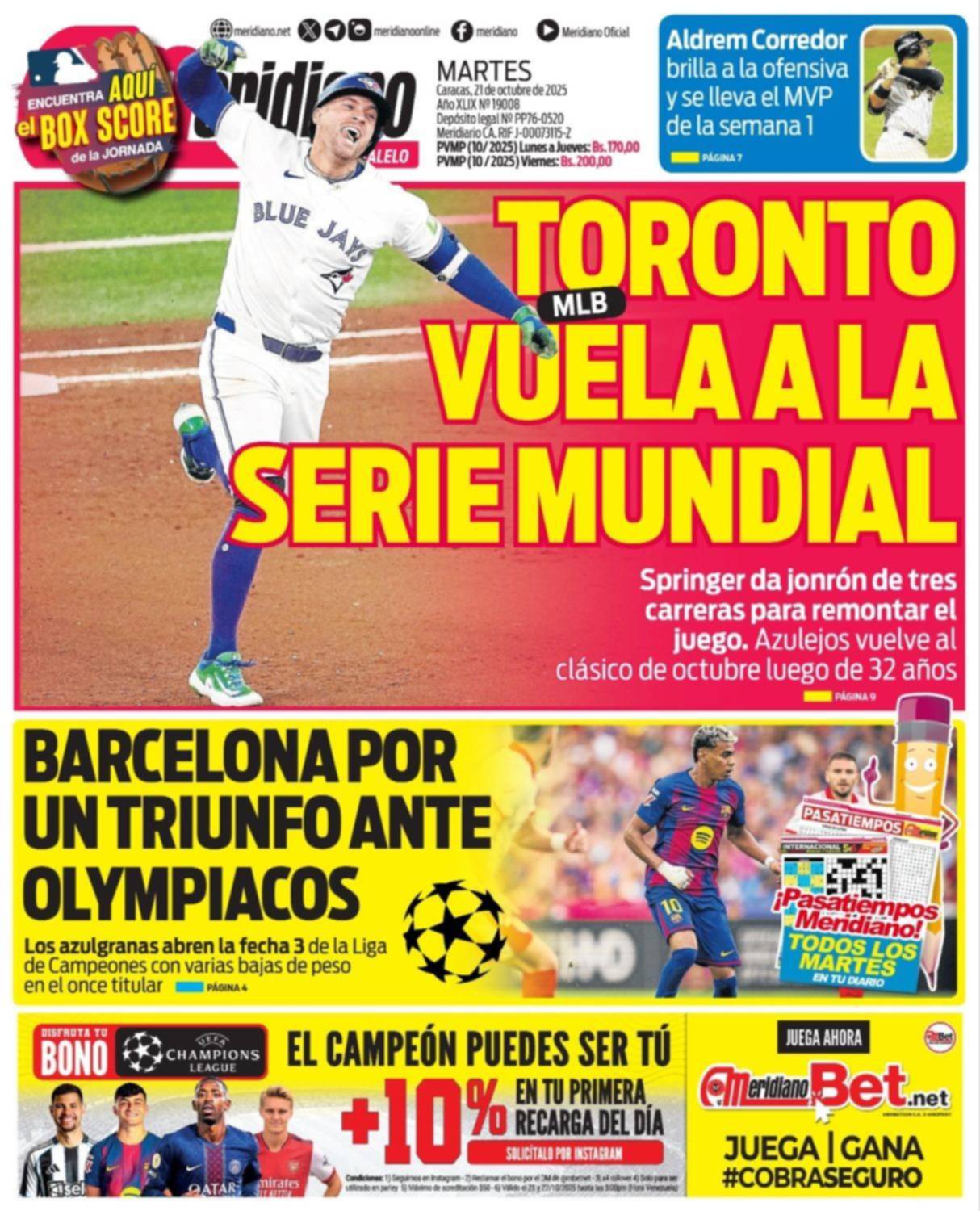Diario Deportivo Meridiano