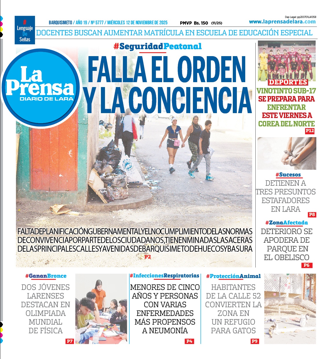 Prensa de Lara