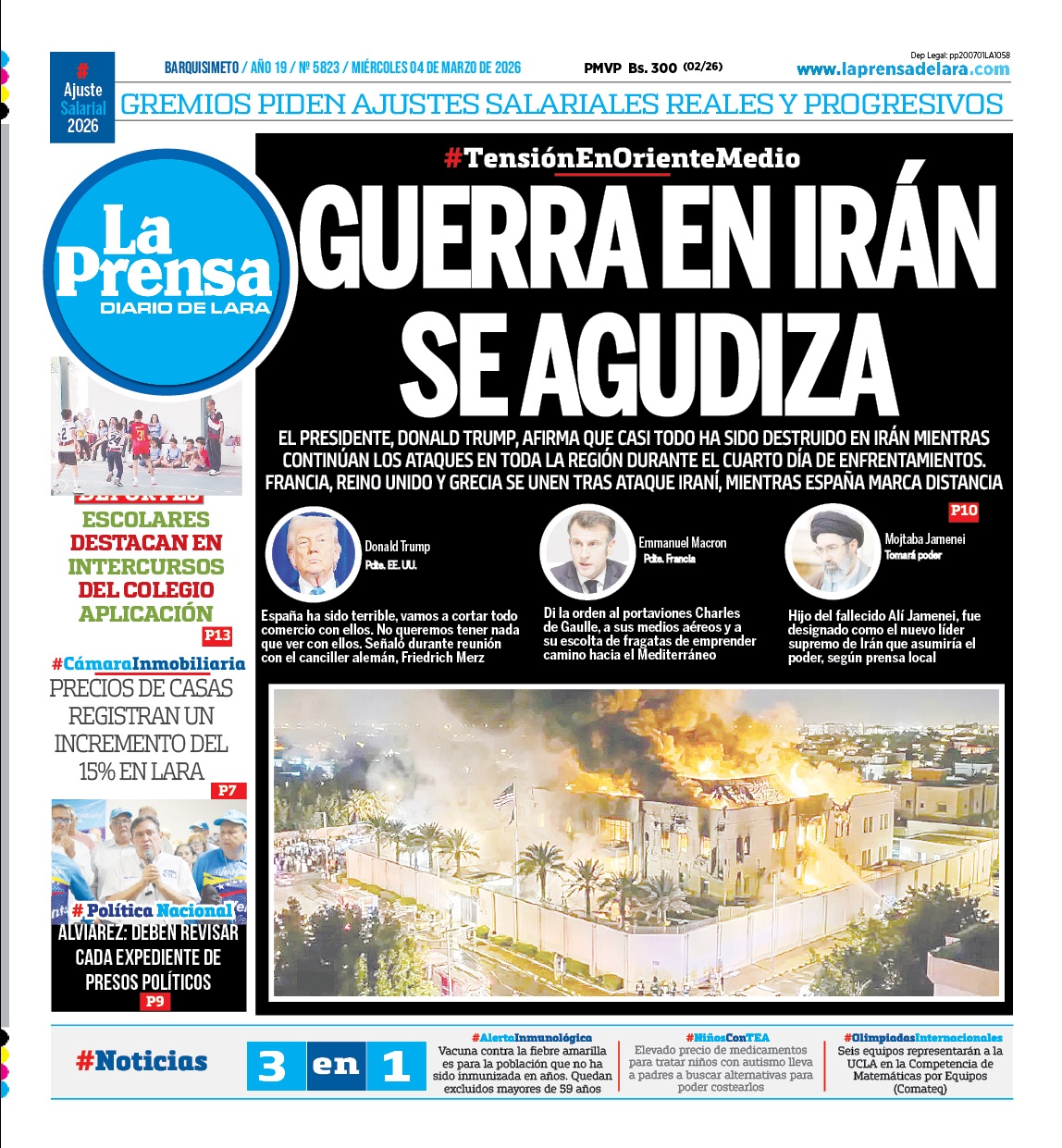 Prensa de Lara