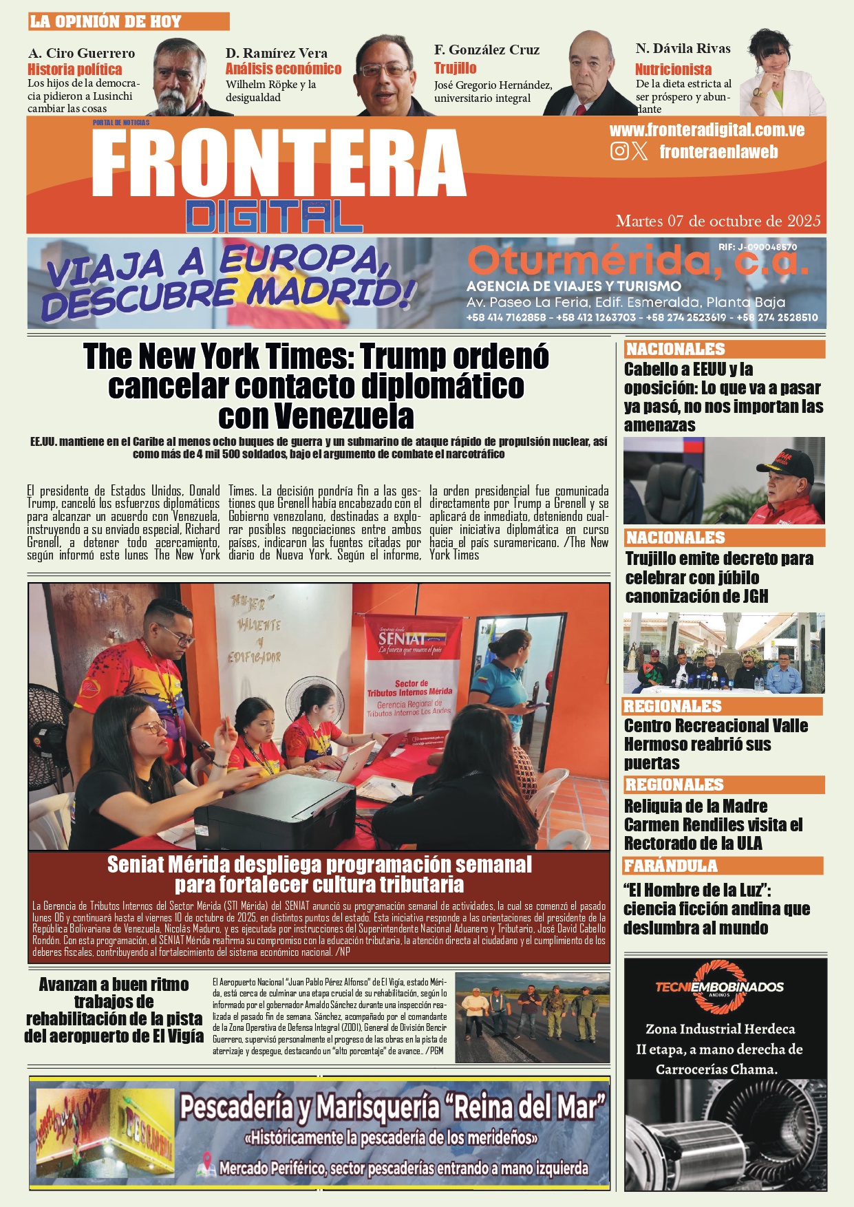 Diario Frontera Mérida