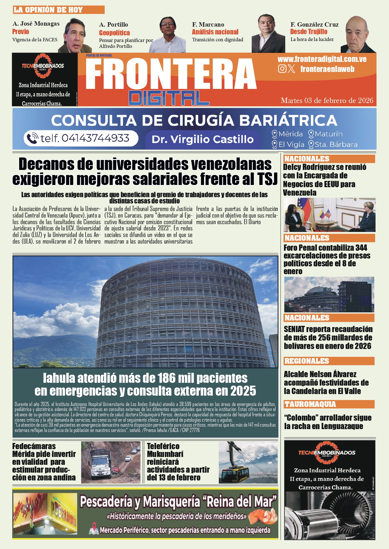 Frontera Mérida