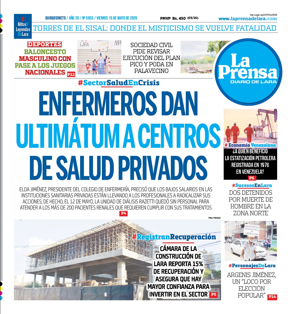 Prensa de Lara