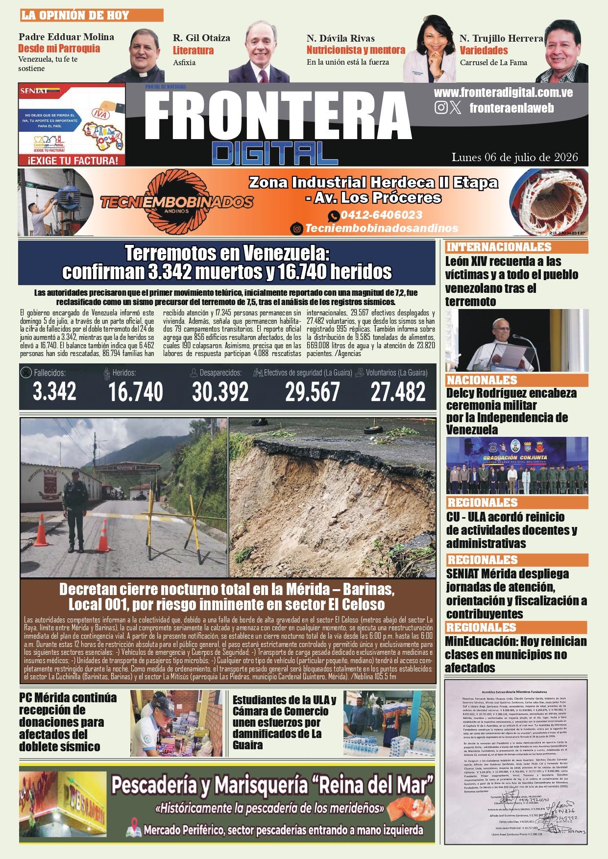 Frontera Mérida