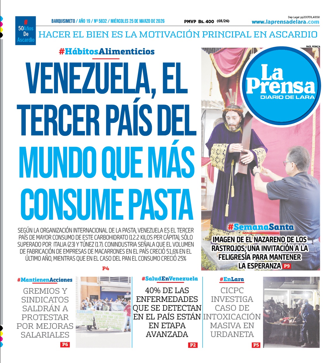 Prensa de Lara