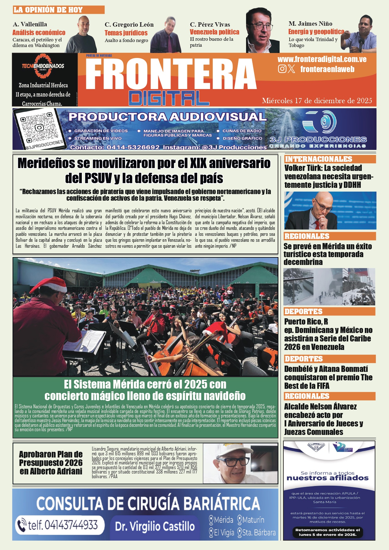 Frontera Mérida