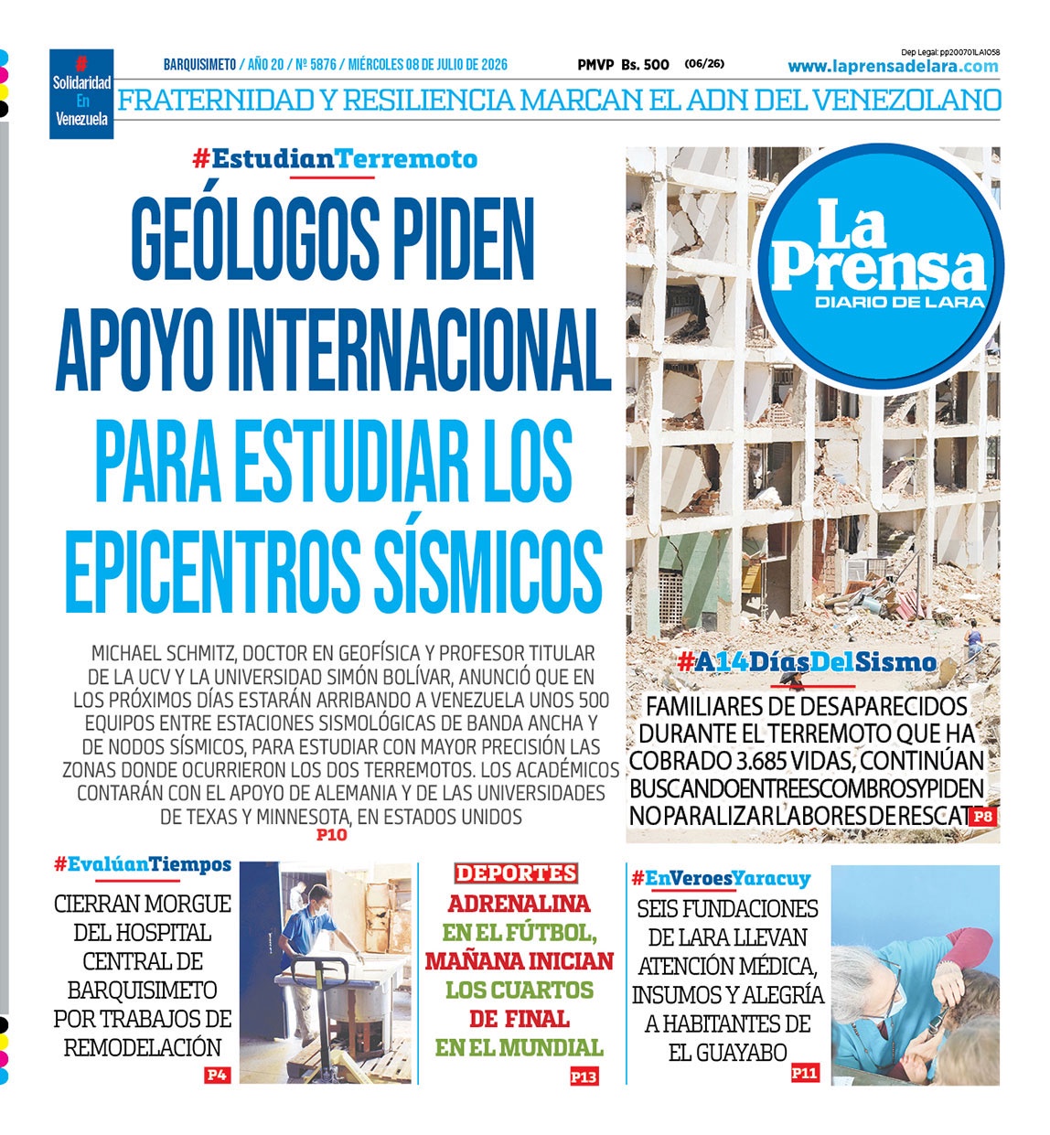 Prensa de Lara