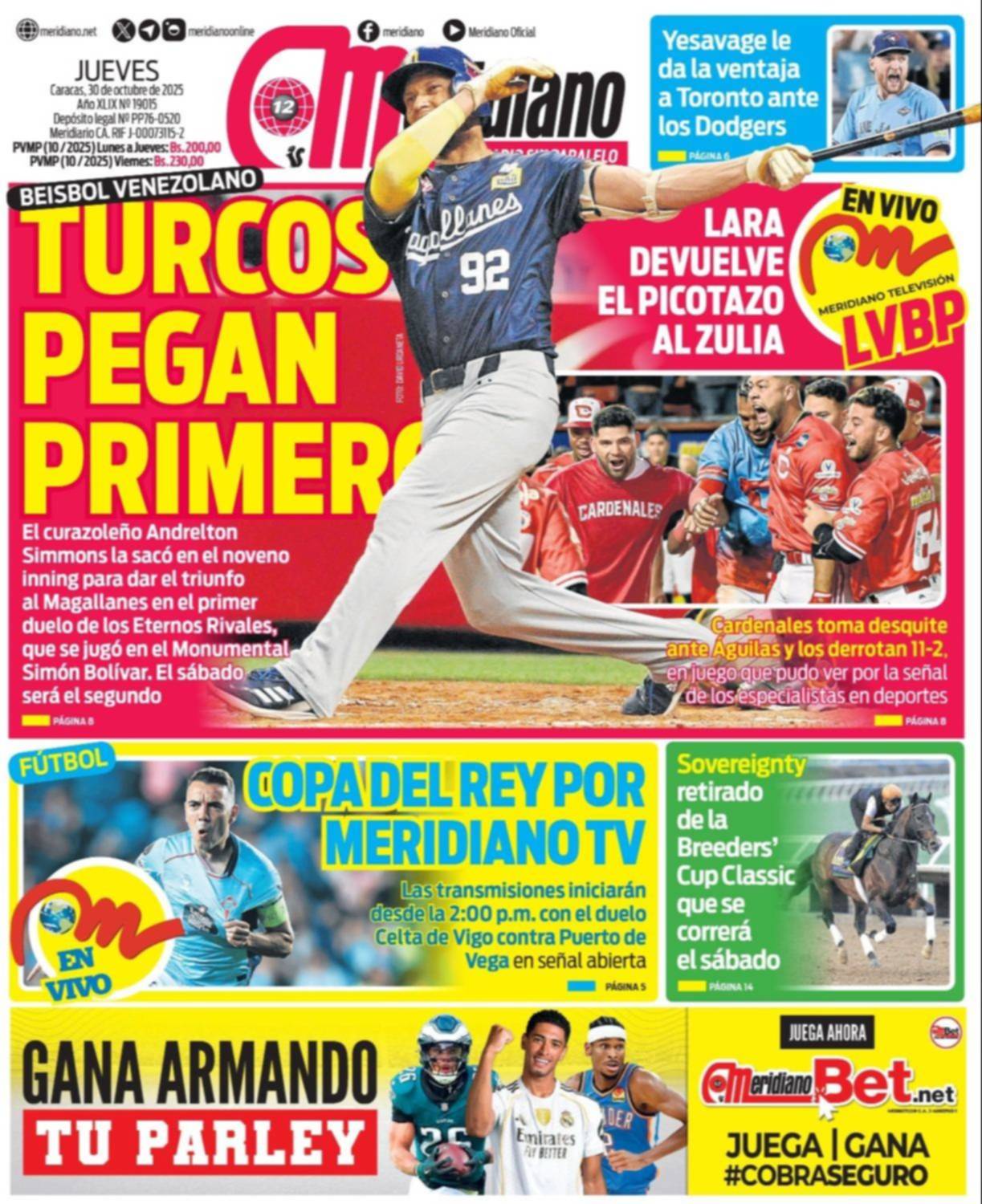 Diario Deportivo Meridiano
