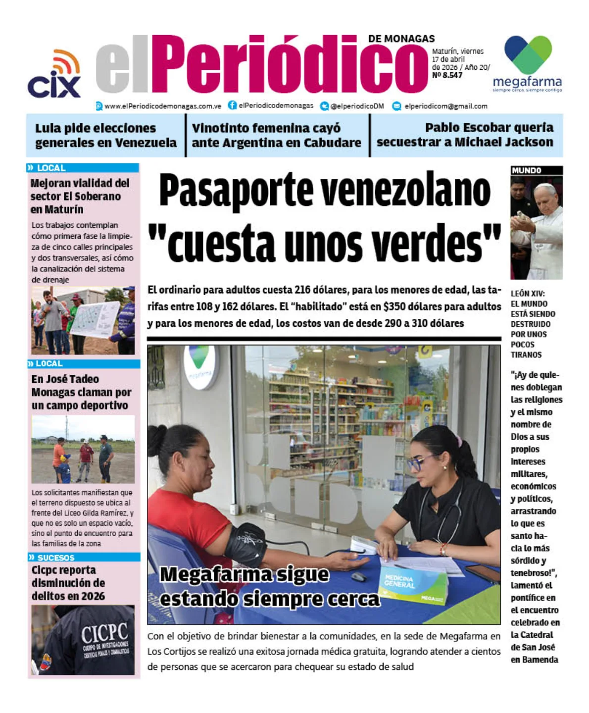 El Periódico de Monagas