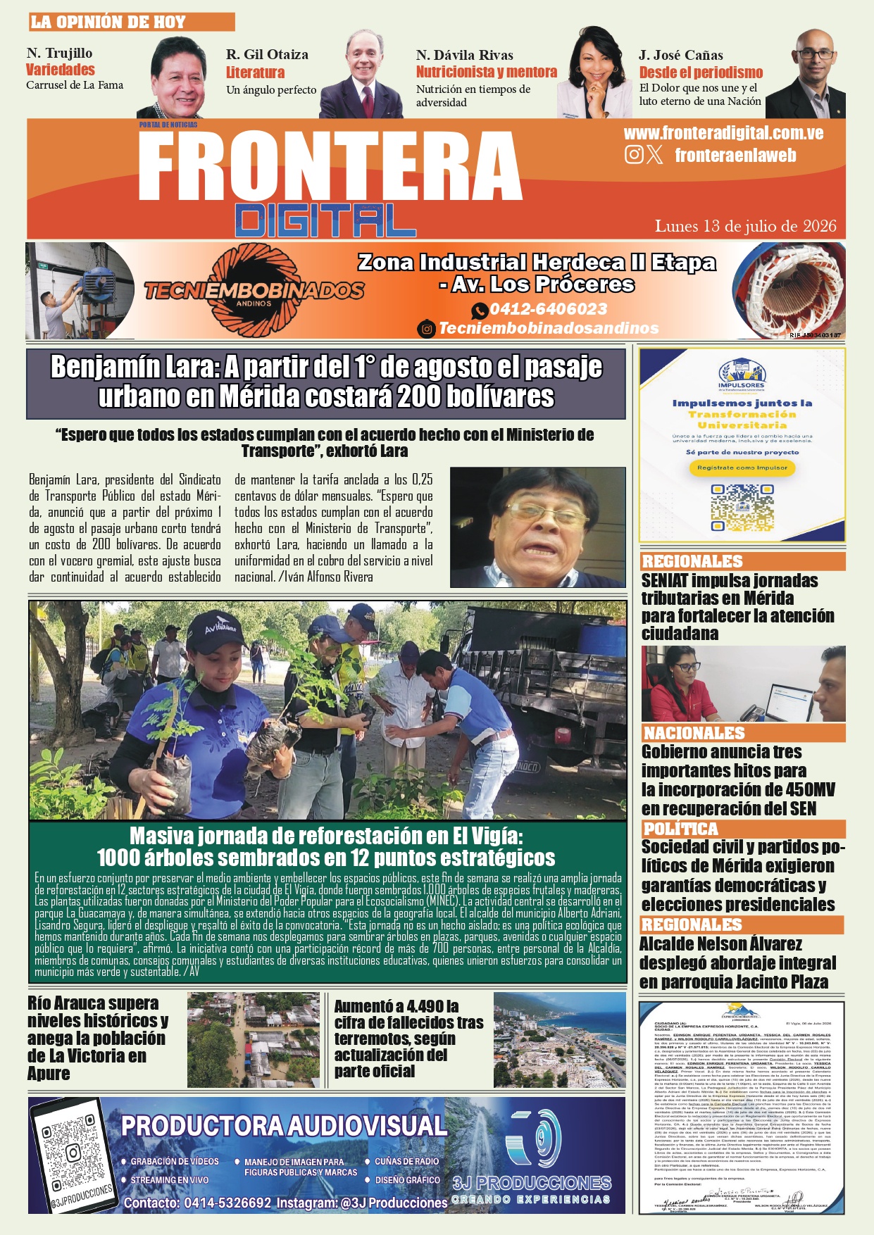 Frontera Mérida