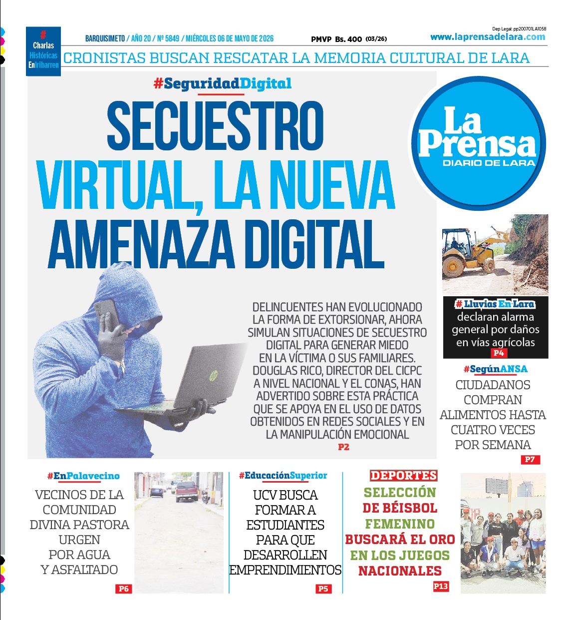 Prensa de Lara