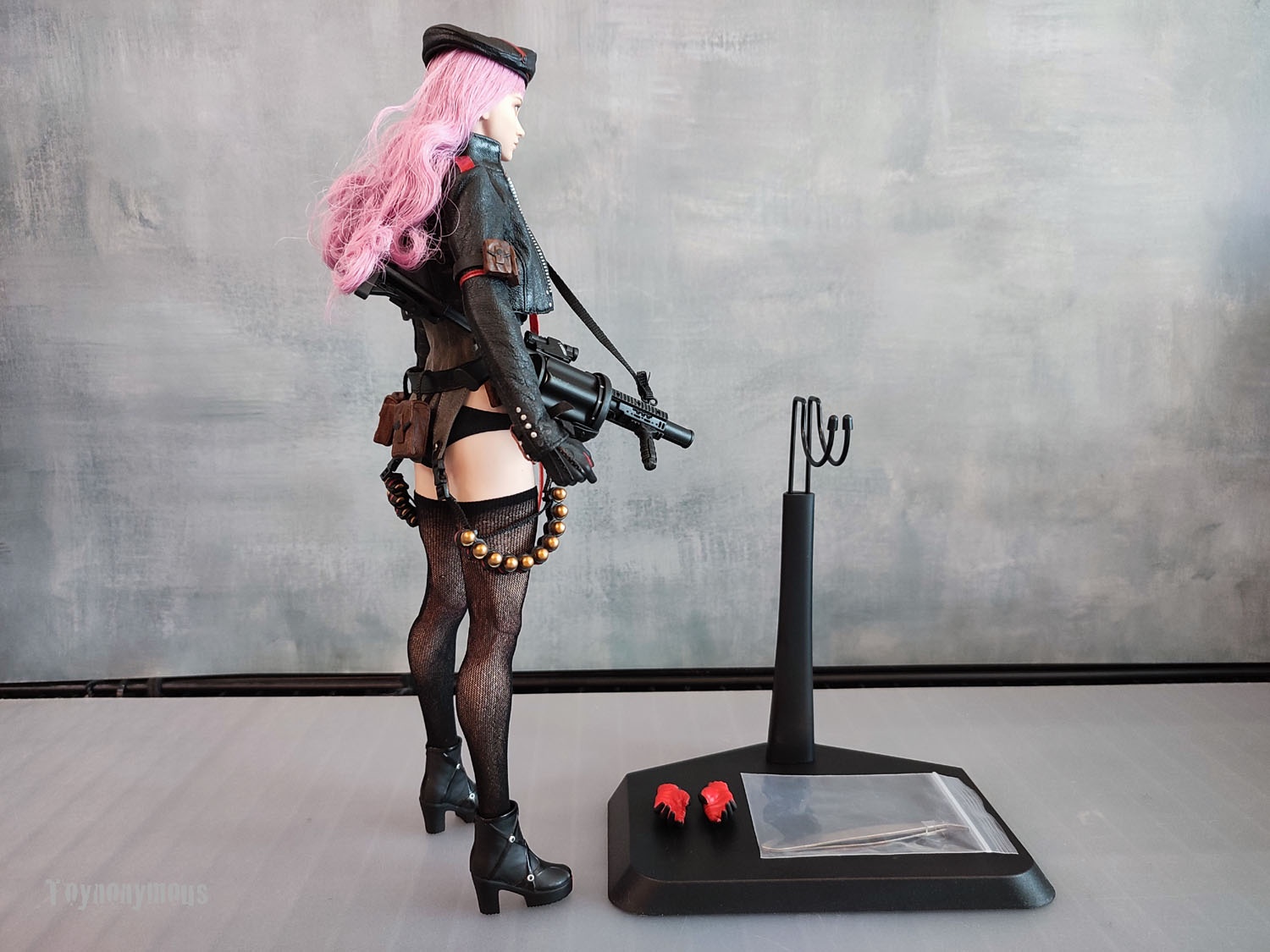 Pop Toys 1/6th Scale BG-001 Battle Angel Series Black Fire