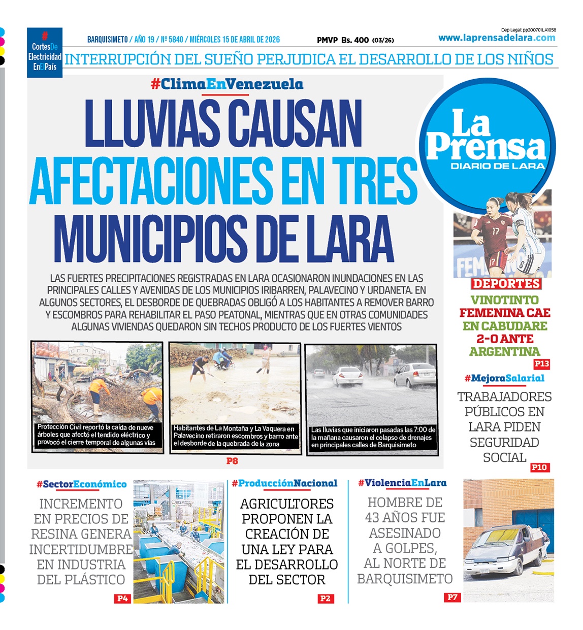 Prensa de Lara