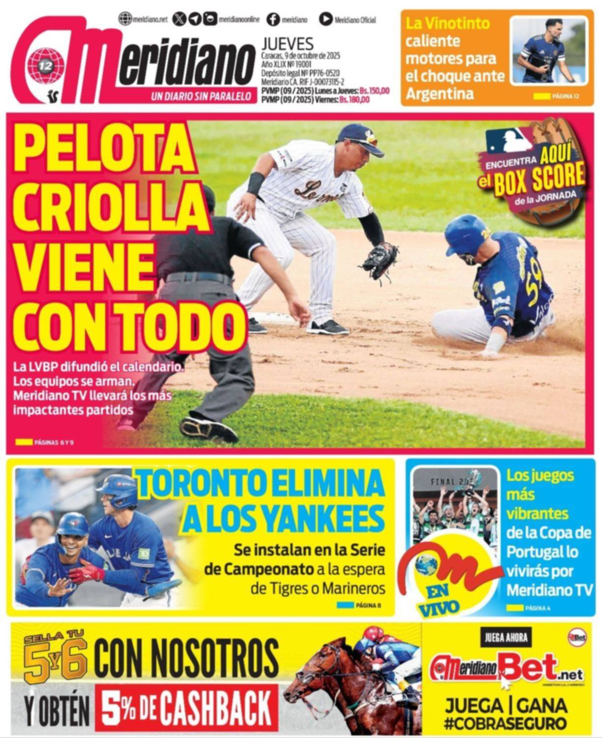 Diario Deportivo Meridiano