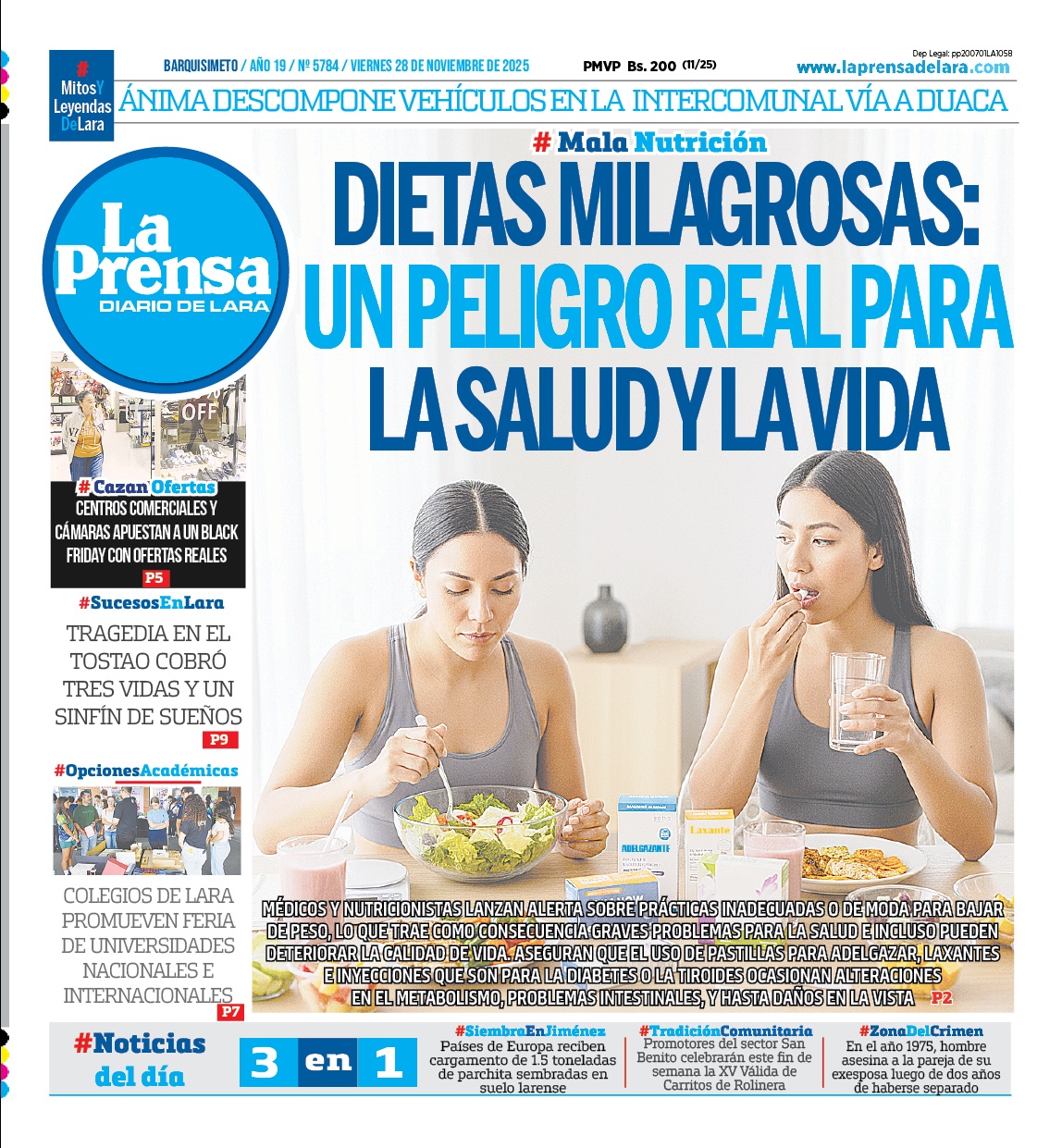 Prensa de Lara