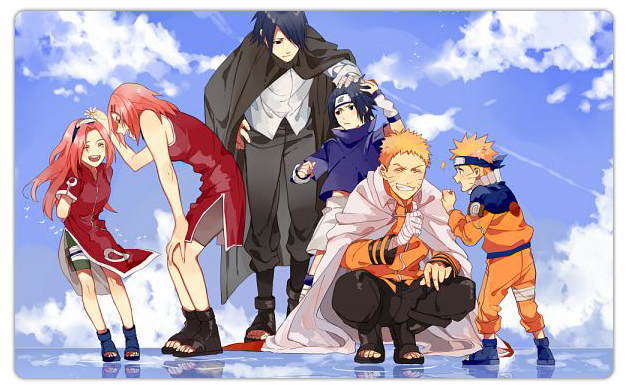 Anime. Naruto. Sasuke & Sakura