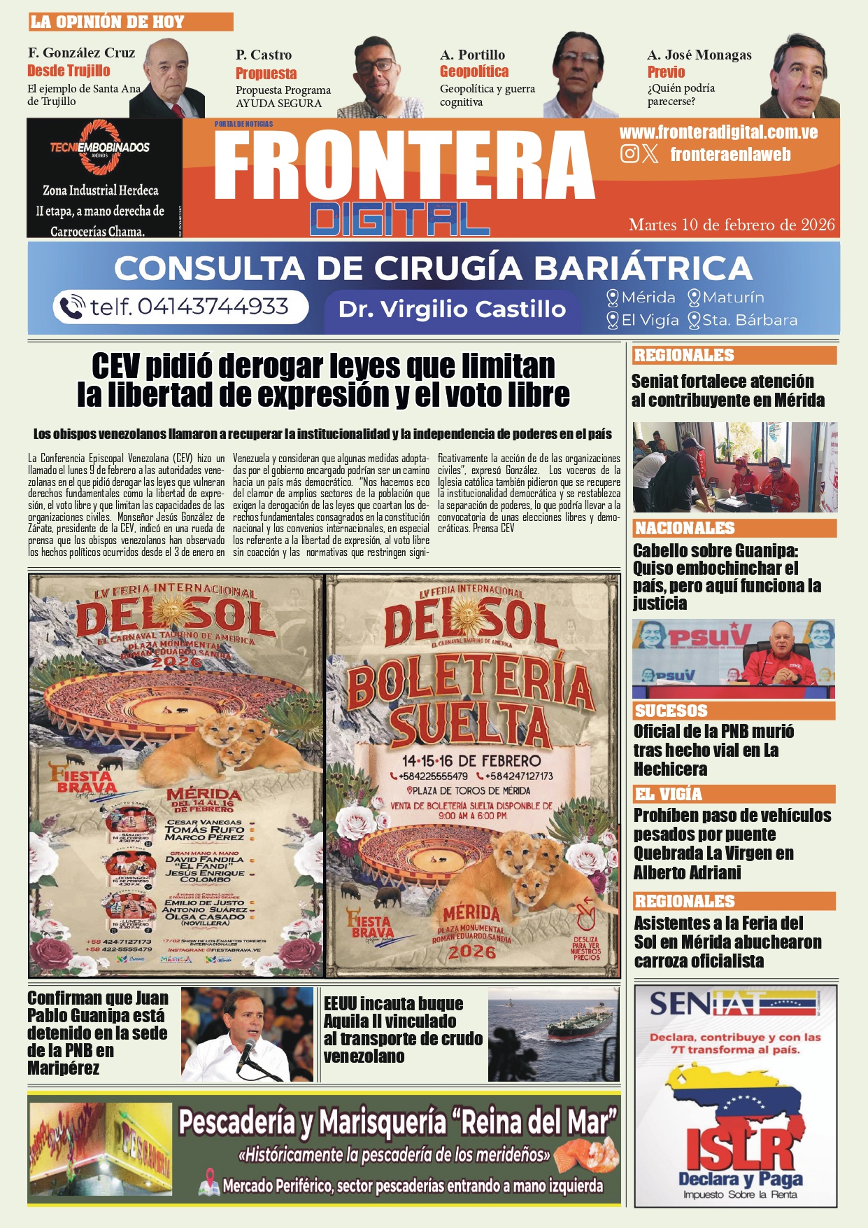 Frontera Mérida