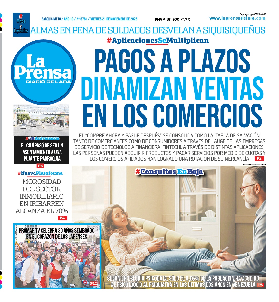 Prensa de Lara