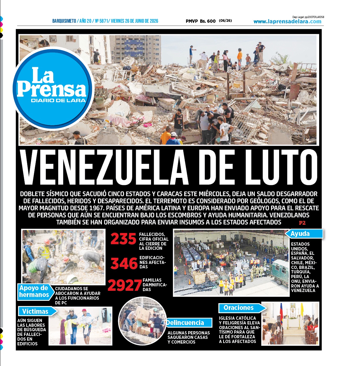 Prensa de Lara