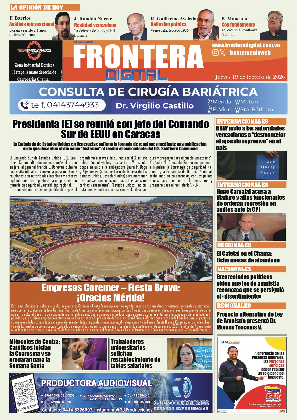 Frontera Mérida