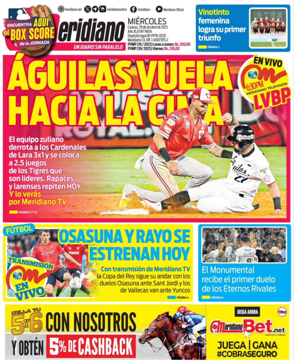 Diario Deportivo Meridiano