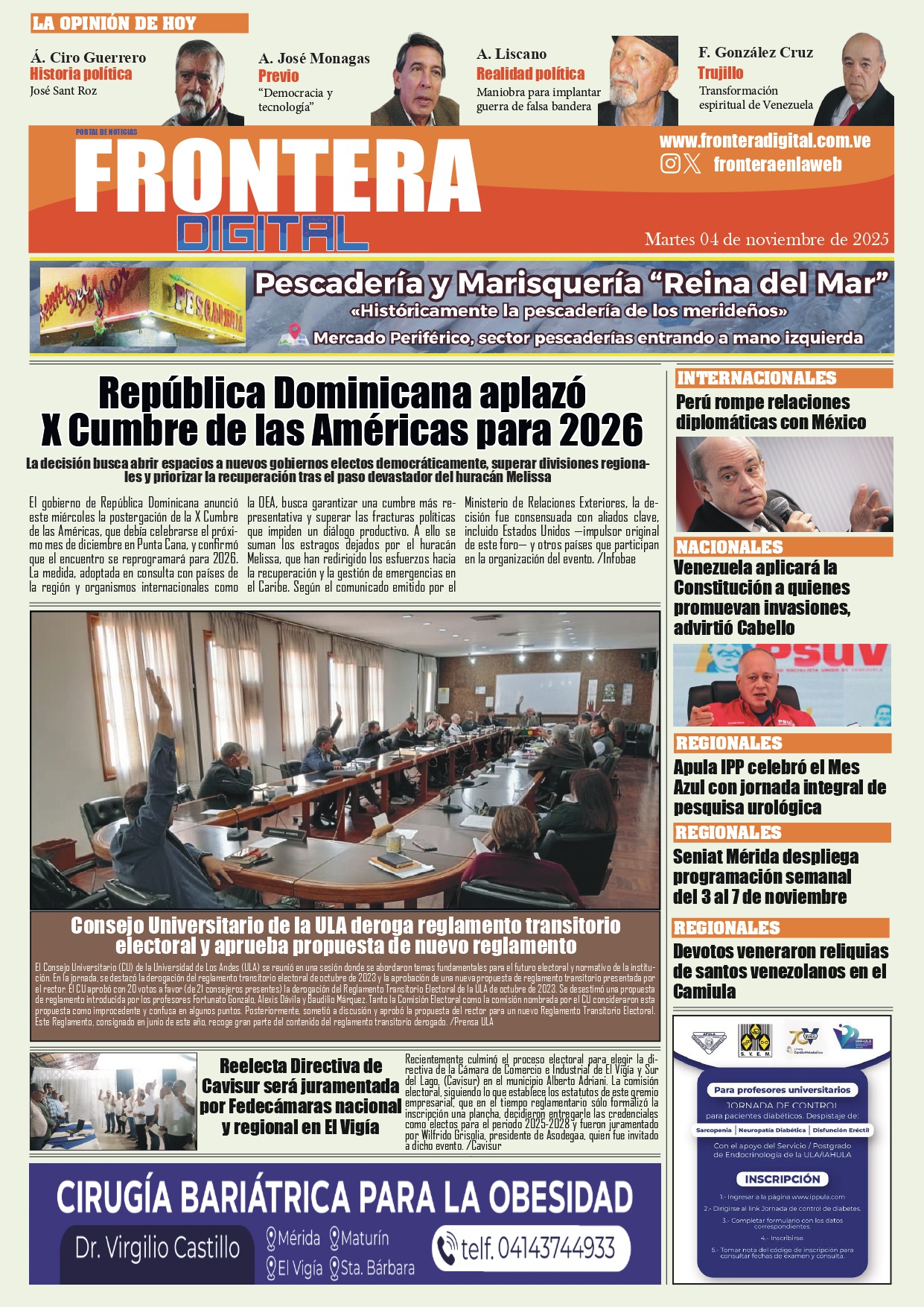 Frontera Mérida