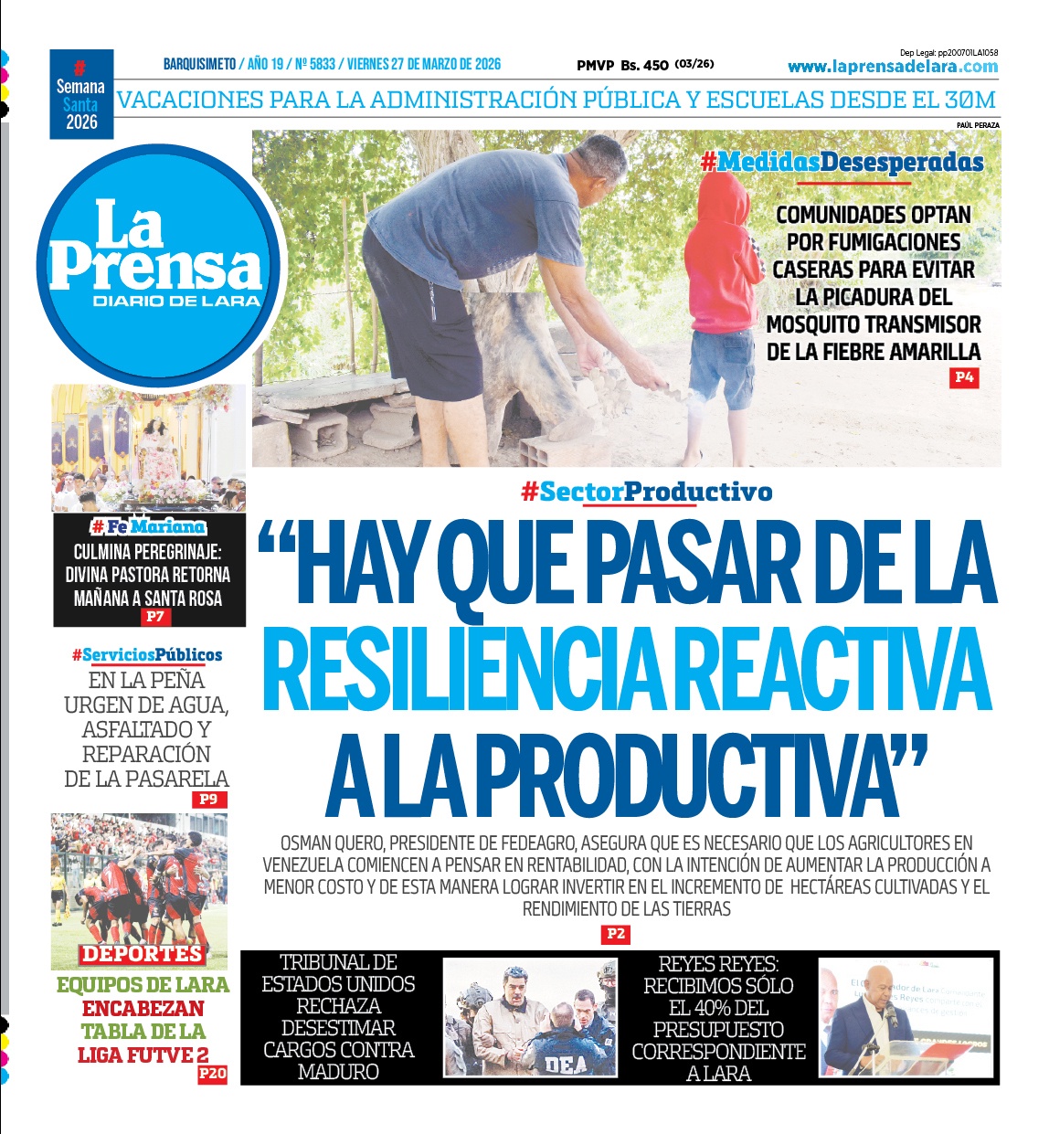 Prensa de Lara