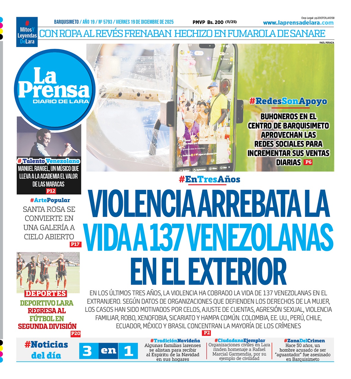 Prensa de Lara