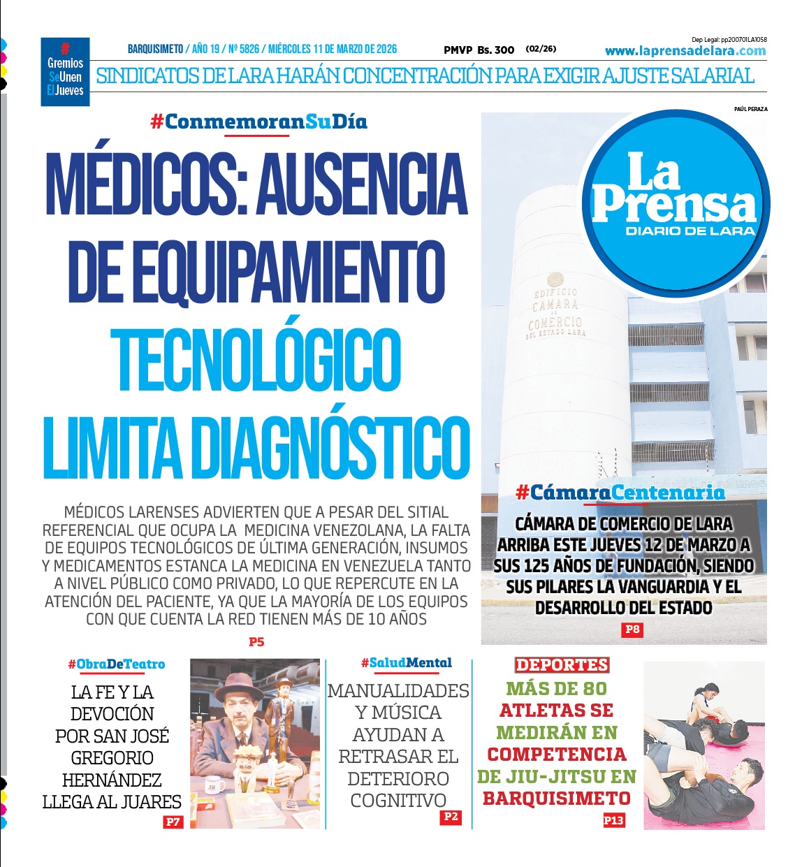 Prensa de Lara