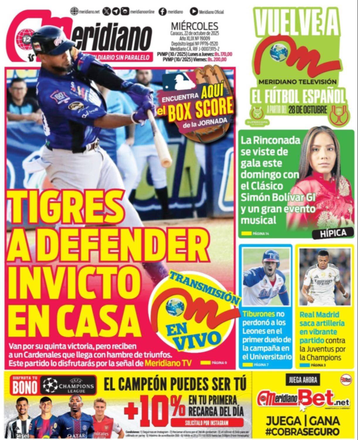 Diario Deportivo Meridiano