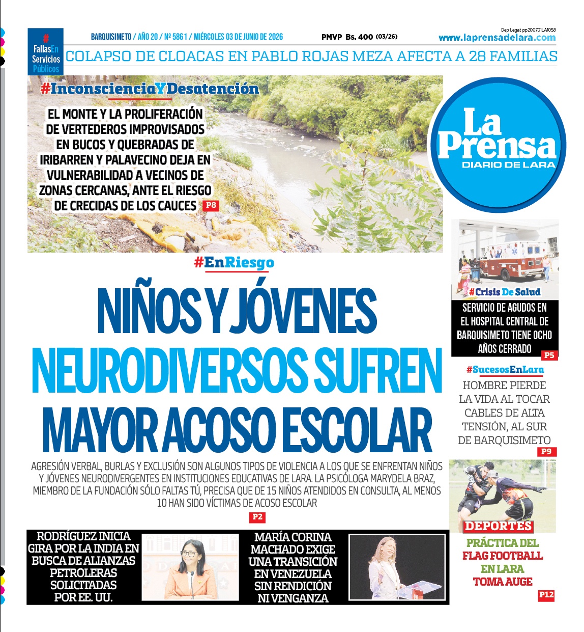 Prensa de Lara