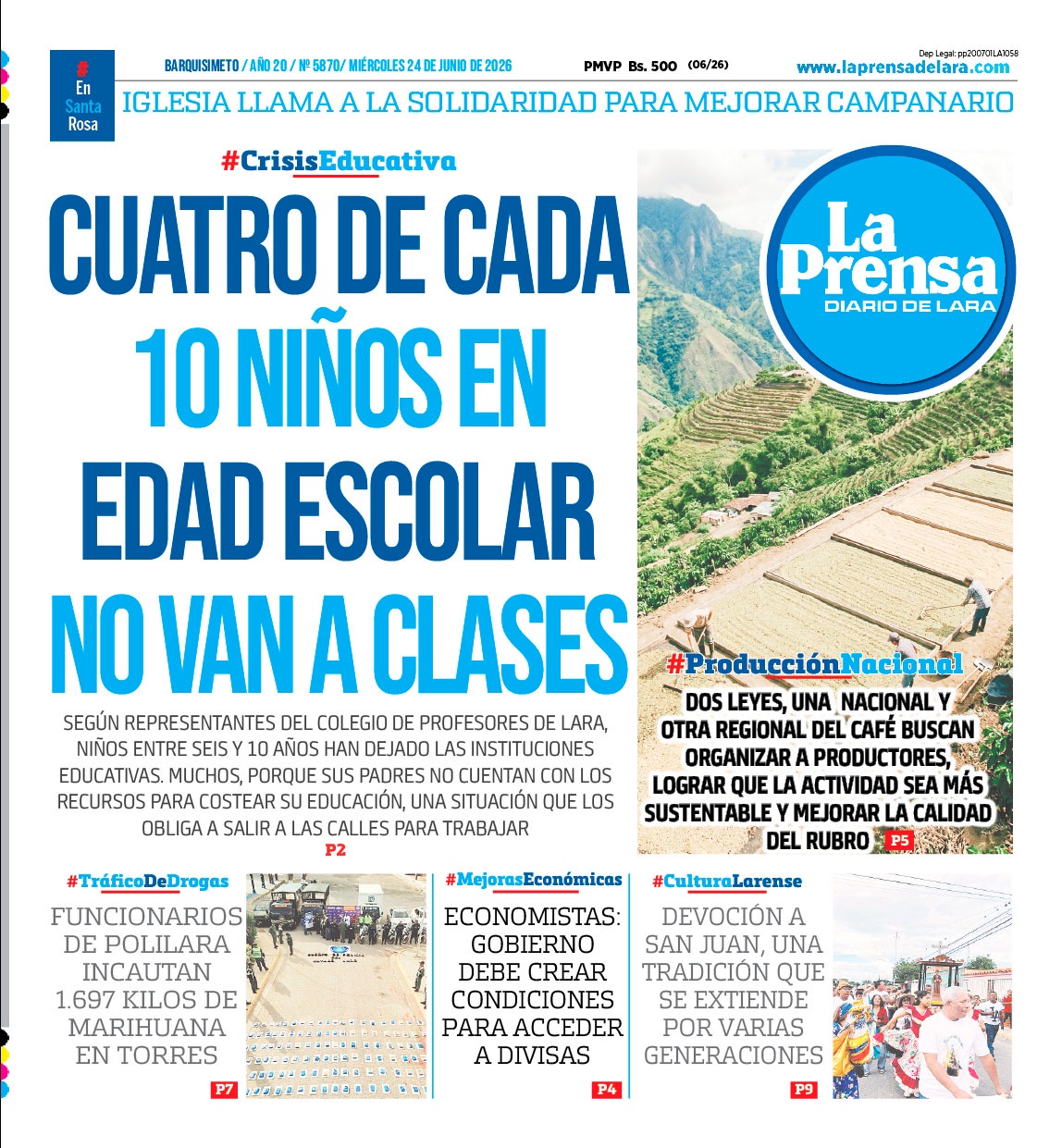 Prensa de Lara
