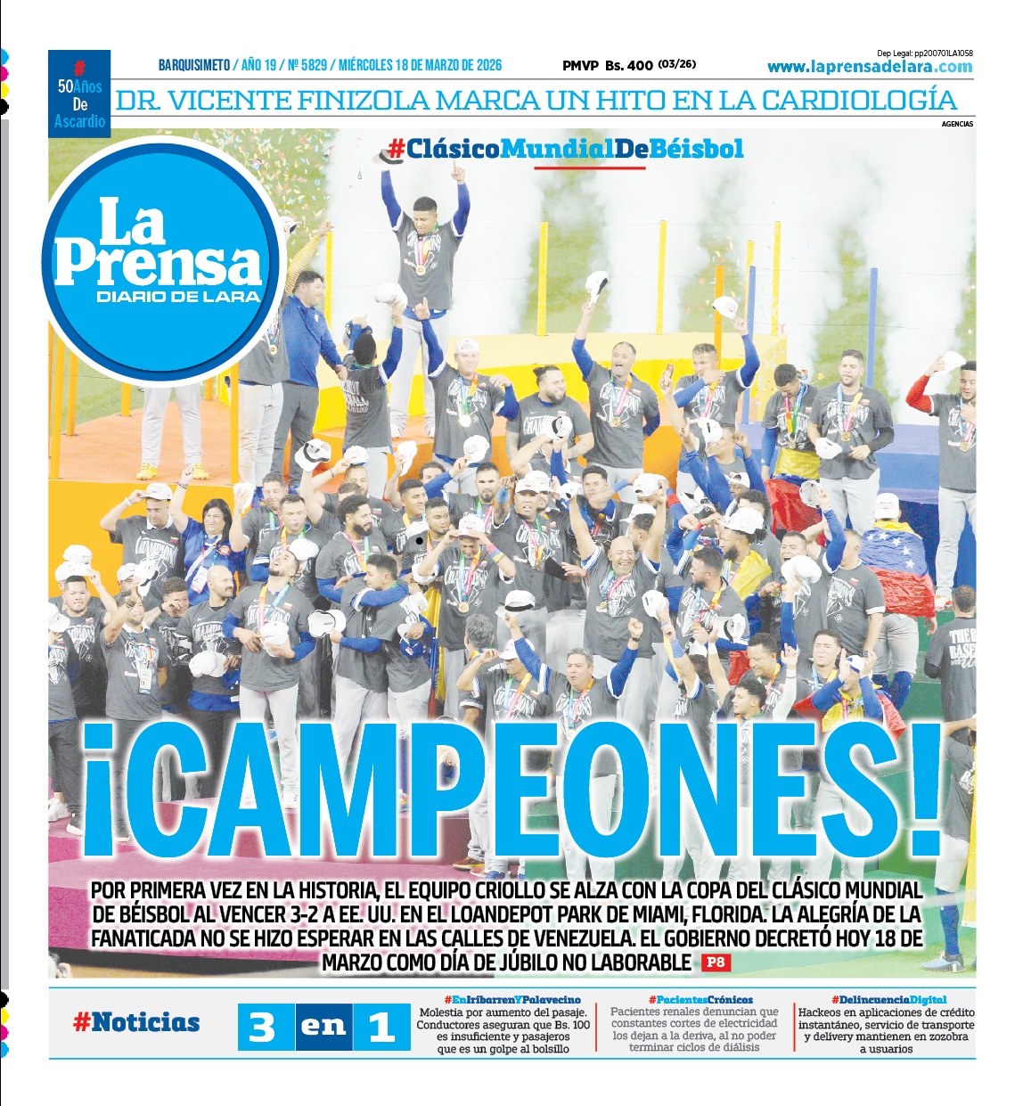 Prensa de Lara