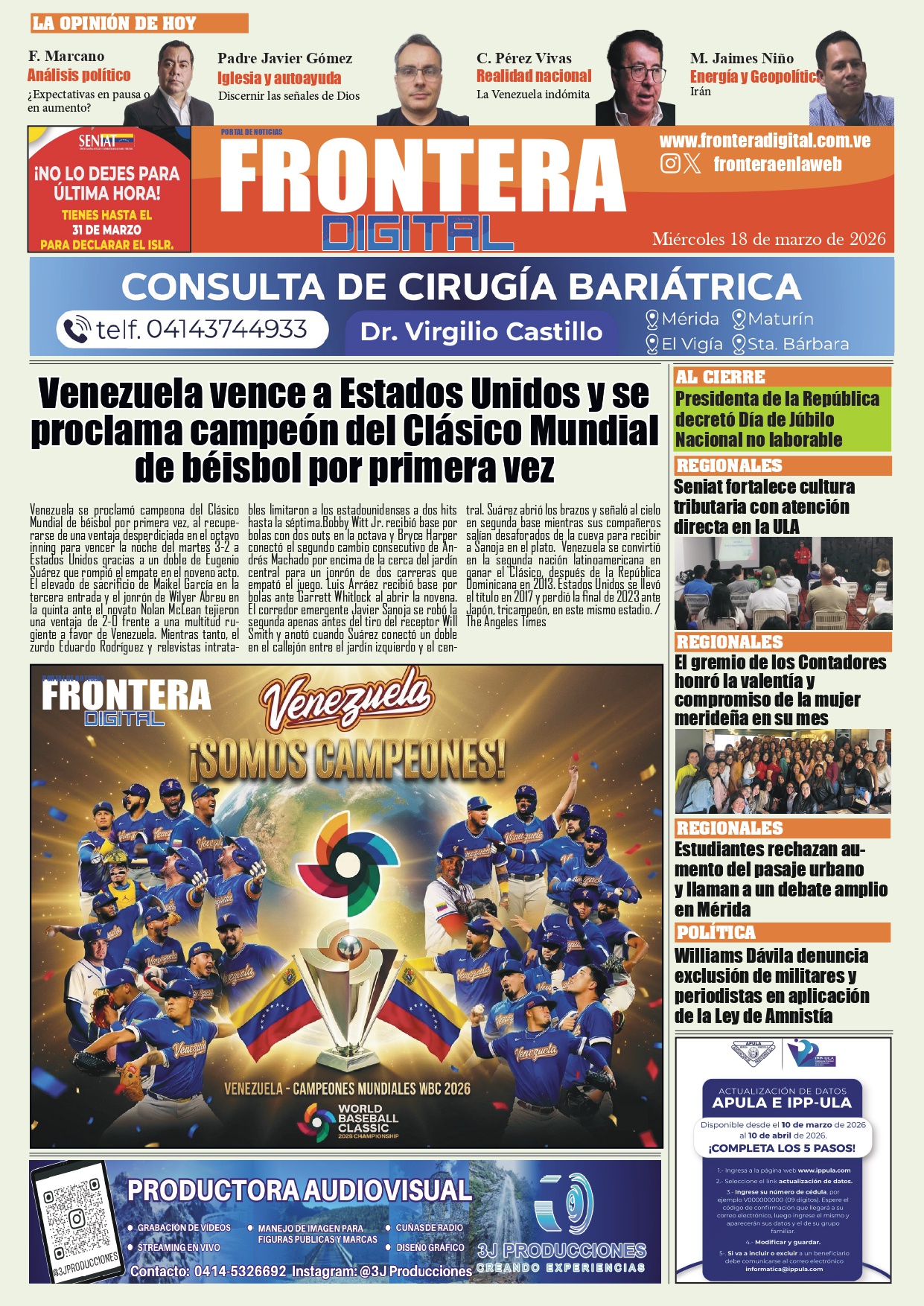 Frontera Mérida