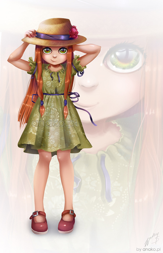 Fleur Dessylva, la gamine pyromane 1370458043-640x990-19965-green-dress-2d-little-girl-picture-image-digital-art