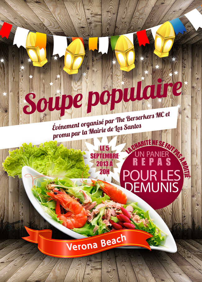 Panneau d'affichage de la Mairie | Soupe populaire. 1378229651-soupepopulaire