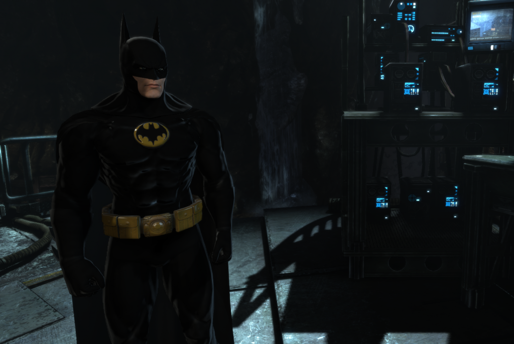 Batman Begins Movie Costume [Batman: Arkham City] [Mods]