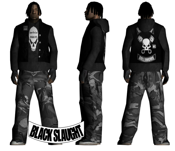 B L A C K   D O G    - Custom bikers clothes 1405261474-titix