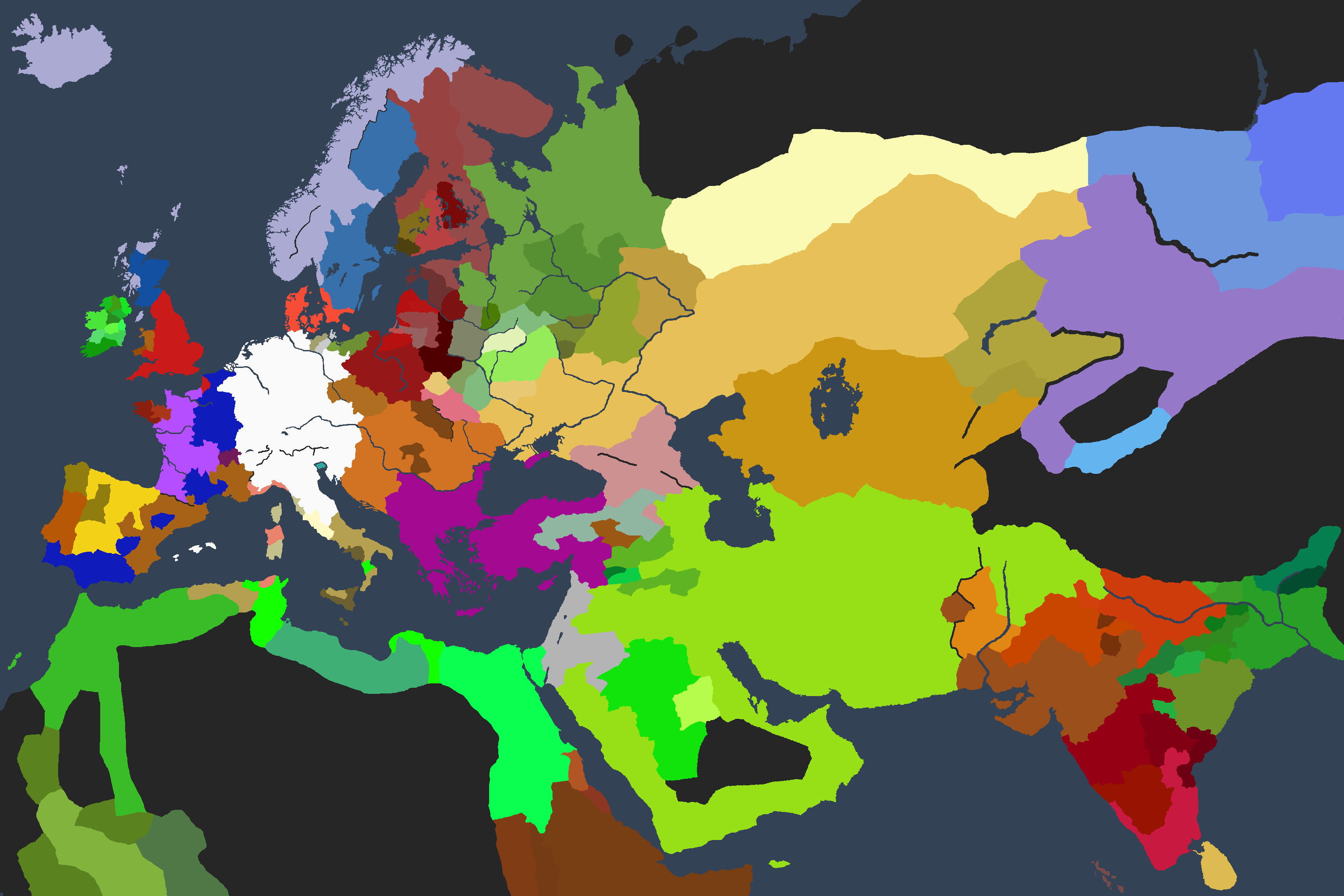 [CK2] AAR Empire Romain Oriental - 1153 1470940849-ck2-map-3