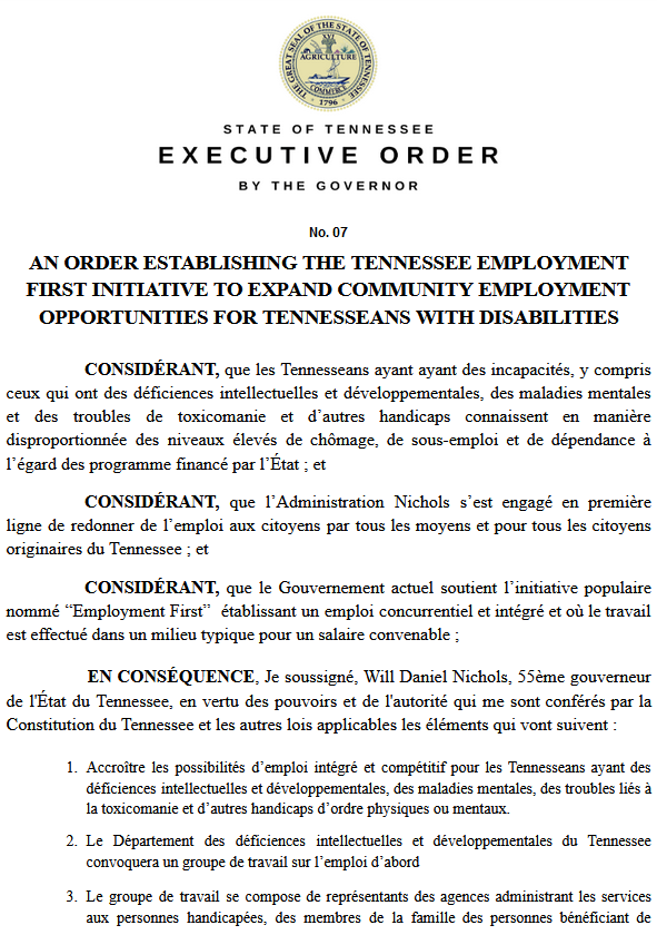 [EXECUTIVE ORDER N°7] UNE ORDONNANCE AIDANT A LA RECHERCHE D'EMPLOI EN SUTUATION D'HANDICAP 1621058713-exo-1