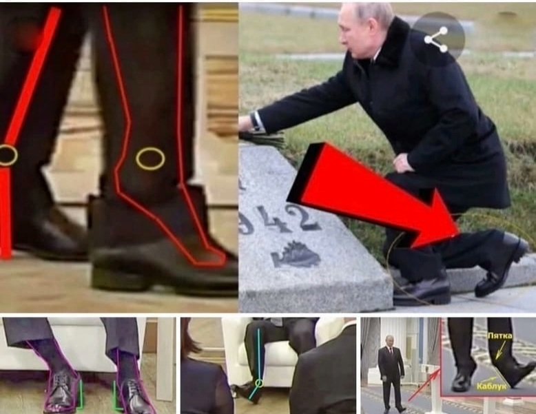 Vladimir Poutine porte des chaussures à talonnettes sur une photo avec des étudiants ! 1645532516-1645203956559