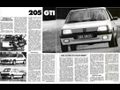 présentation de la 205 GTI auto journal janvier 1984 1418844244-img021r